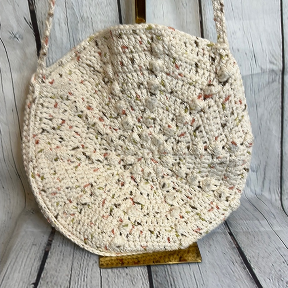 Handcrafted Cream Crochet Bag